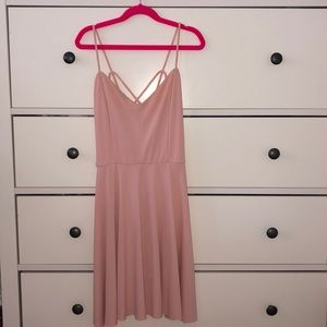 Light Pink Mini Dress